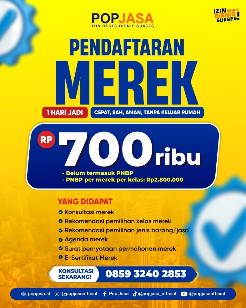Bisnis Oleh-oleh Kekinian Juga Perlu Hak Merek | 0859 3240 2853 
