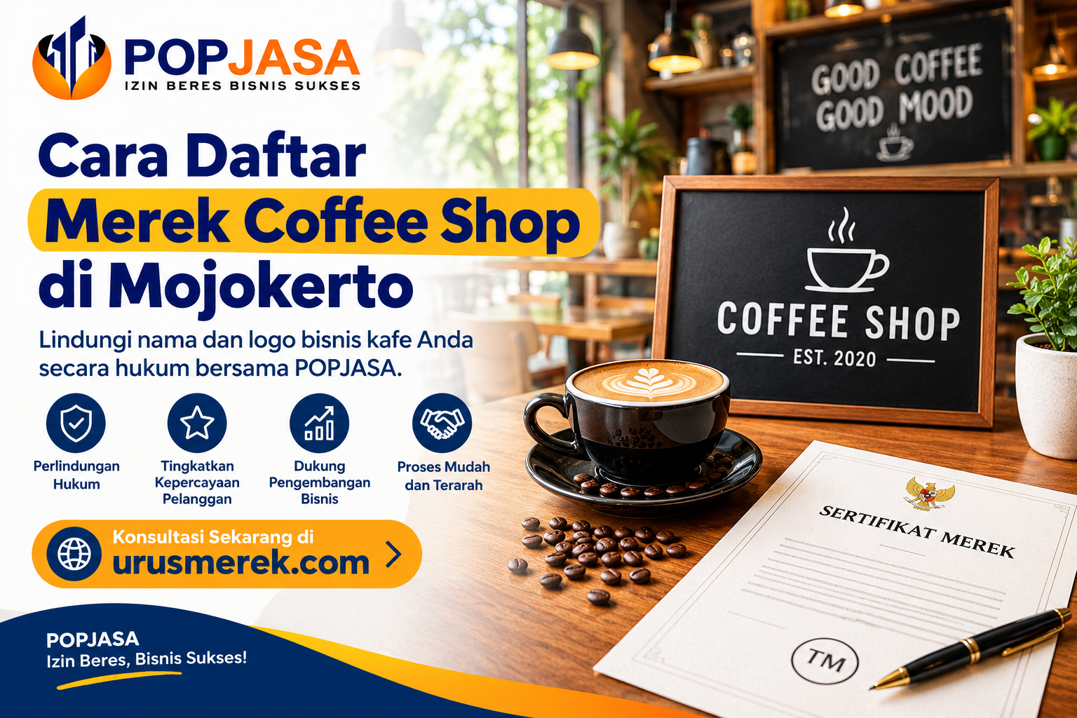 Cara Daftar Merek Coffee Shop di Mojokerto