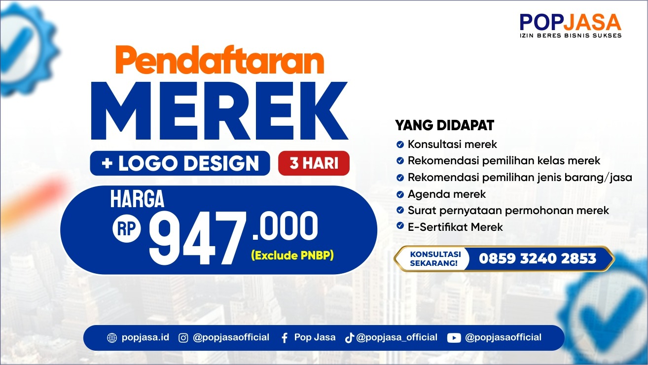Pendaftaran Merek + Logo Design