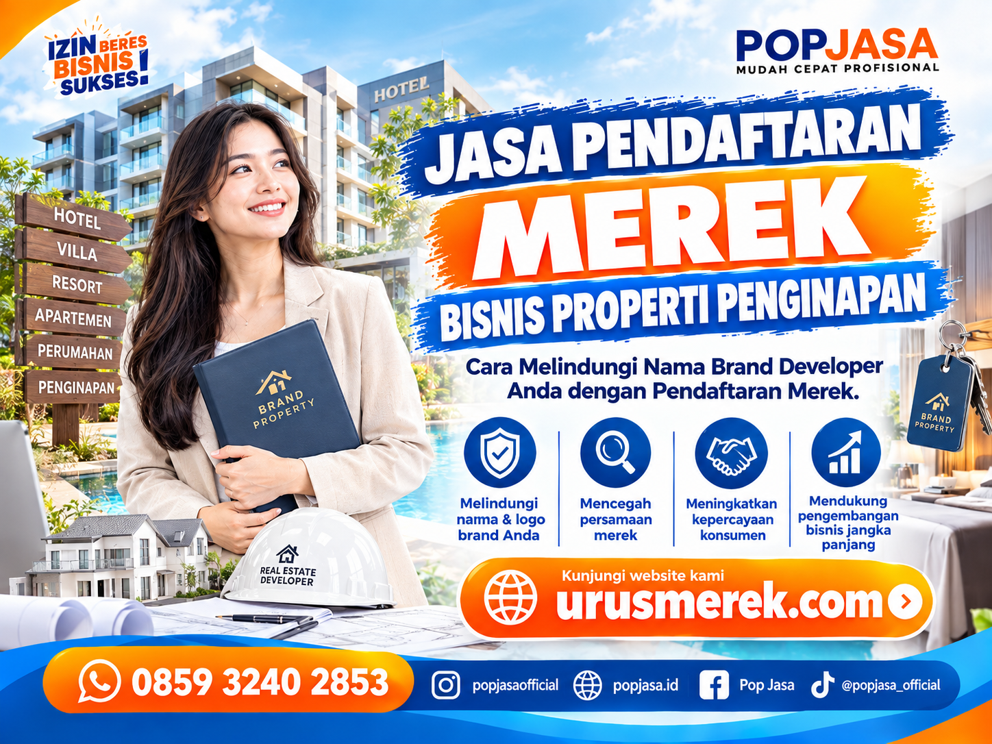 Jasa Pendaftaran Merek Bisnis Properti